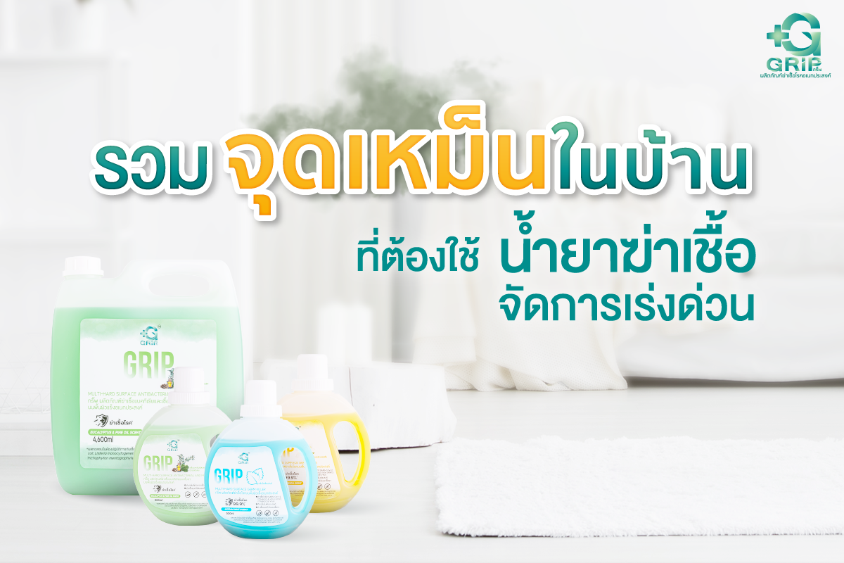 การใช้น้ำยาฆ่าเชื้อ หรือน้ำยาทำความสะอาดบ้าน เป็นวิธีที่ช่วยจัดการกลิ่นเหม็นในบ้านได้เป็นอย่างดี ทั้งห้องครัว ห้องน้ำ ห้องนอน และทุกพื้นที่ในบ้าน